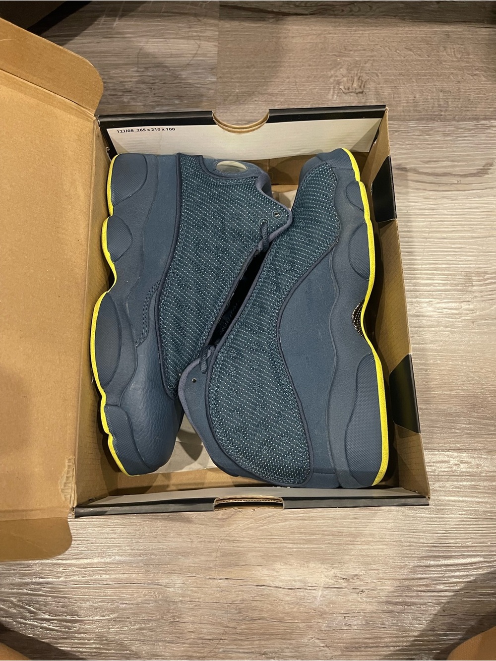 Retro 13 squadron 5y blue/yellow